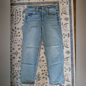 Veronica Beard Blue Straight Leg Jeans